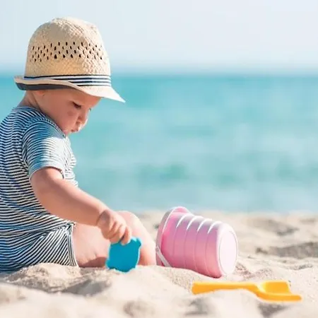 Holiday home Half Of Home, Terrace, Playground