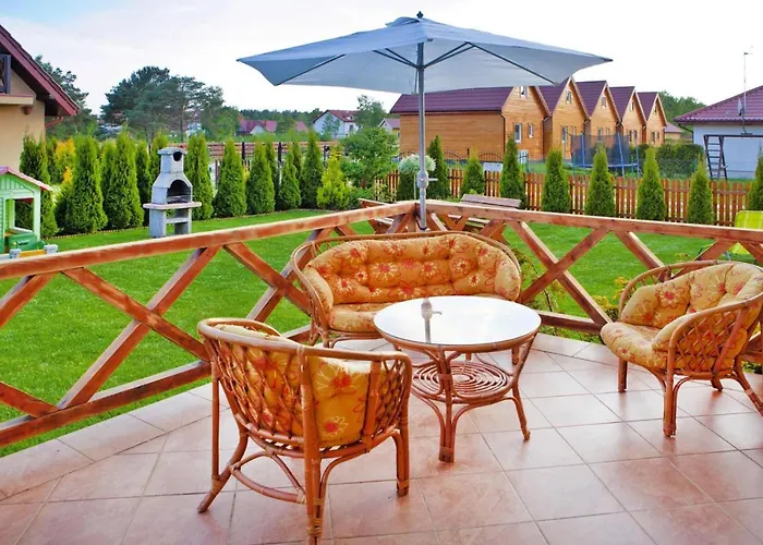 Half Of Home, Terrace, Playground Vakantiehuis Rowy (Pomerania)