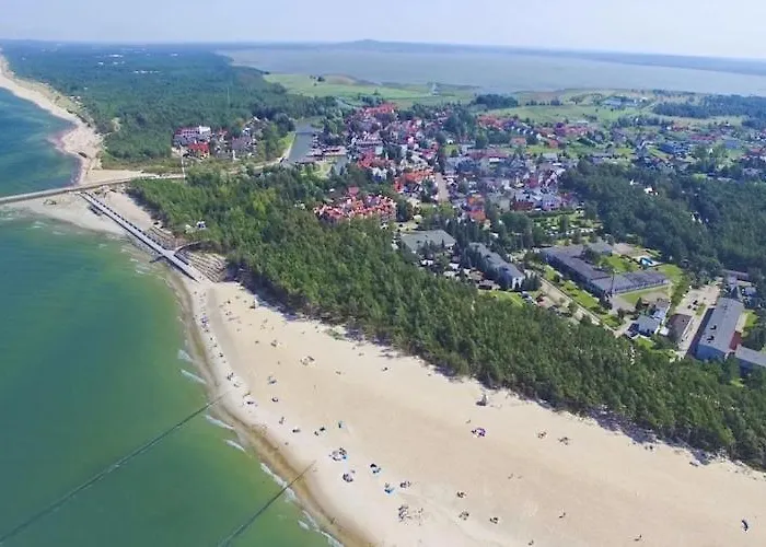 Half Of Home, Terrace, Playground Ferienhaus Rowy (Pomerania)